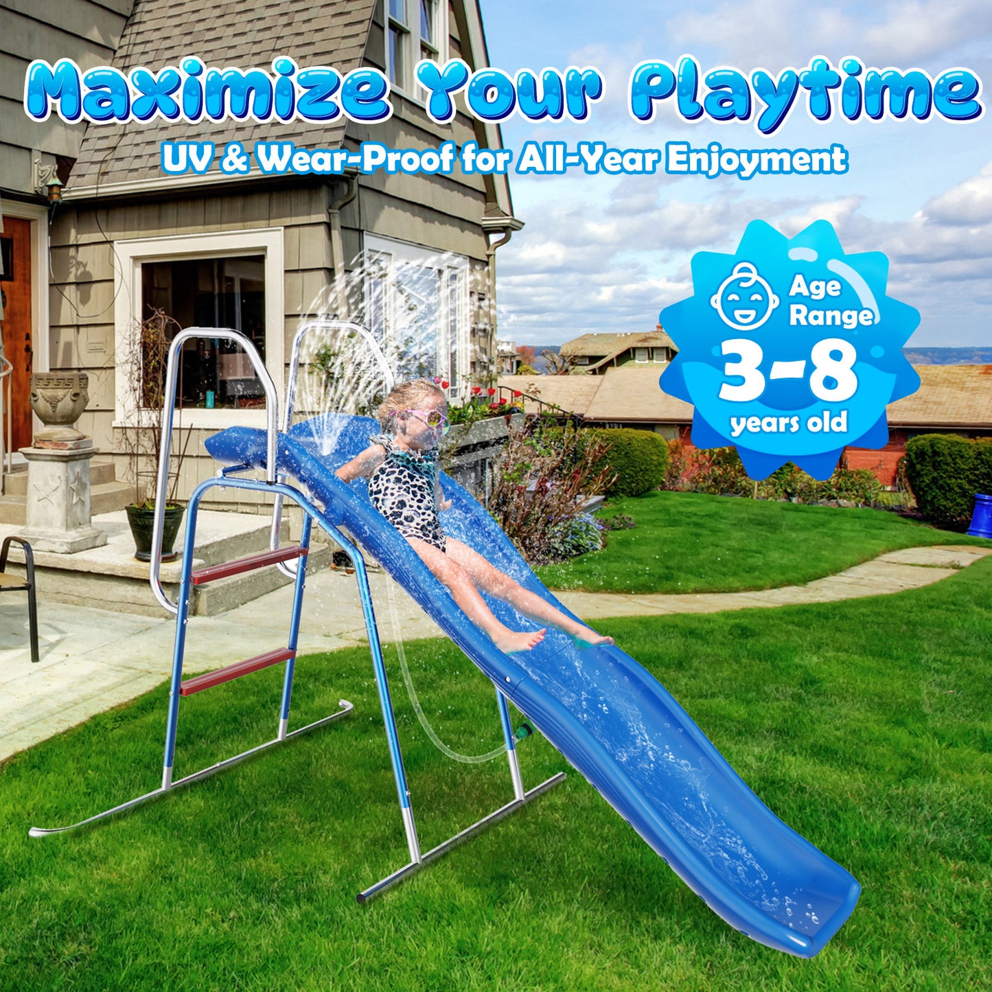 OHYEMO Water Slide for Kids