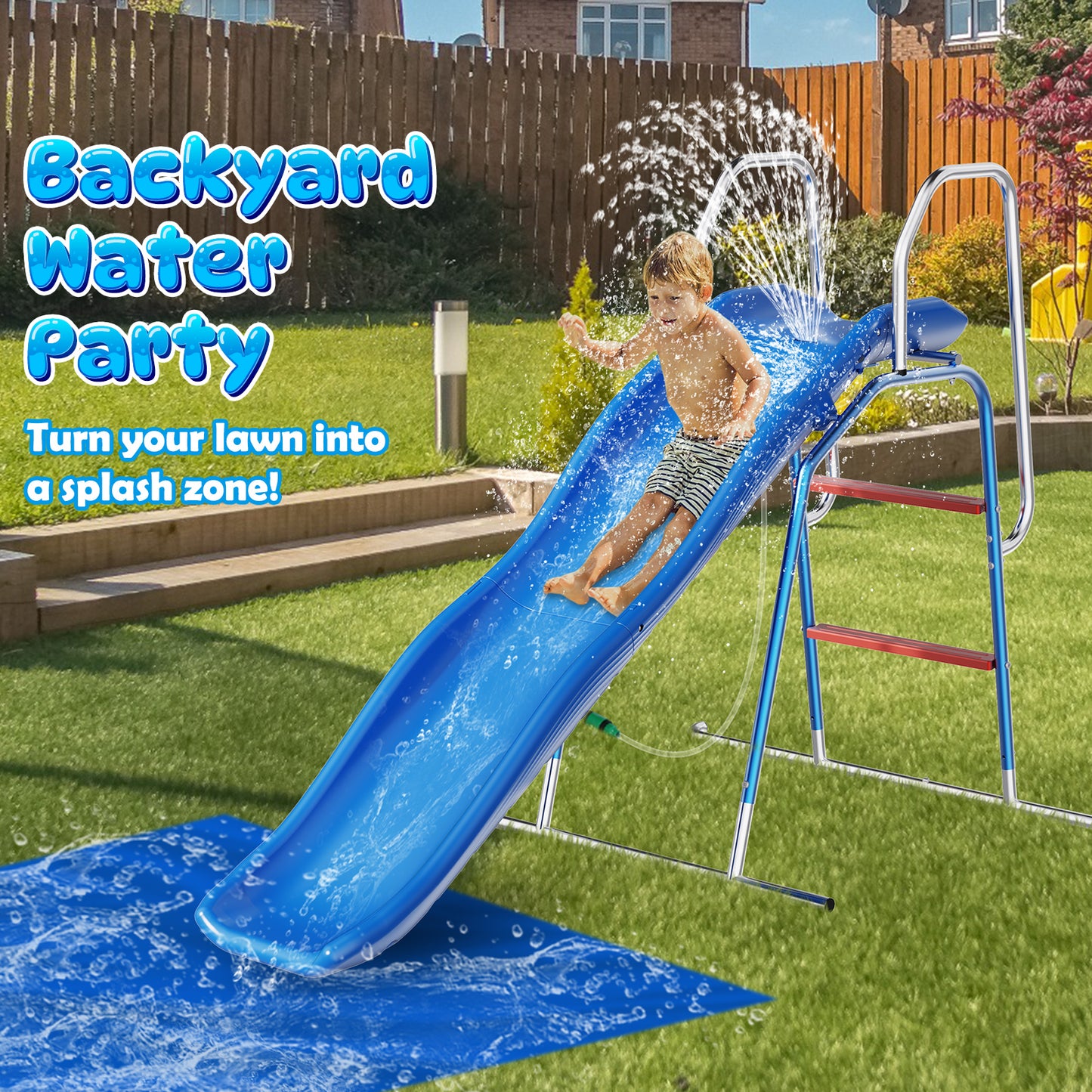 OHYEMO Water Slide for Kids