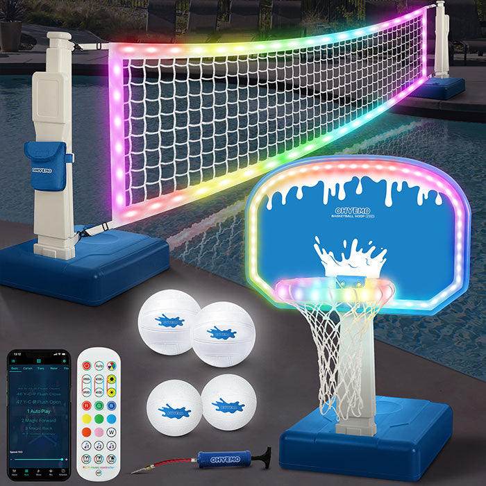 OHYEMO-2-in-1-LED-Pool-Volleyball-_-Basketball-Game-Set